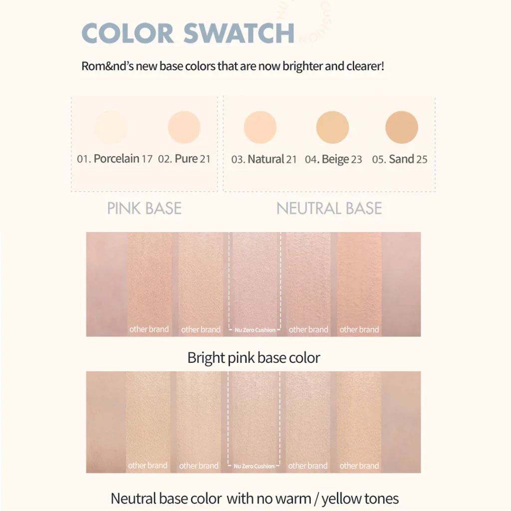 rom&nd - Nu Zero Cushion