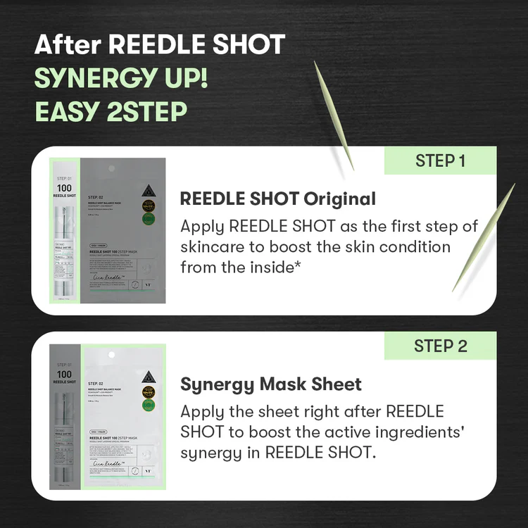 VT Reedle Shot 100 2-Step Mask (1ea)