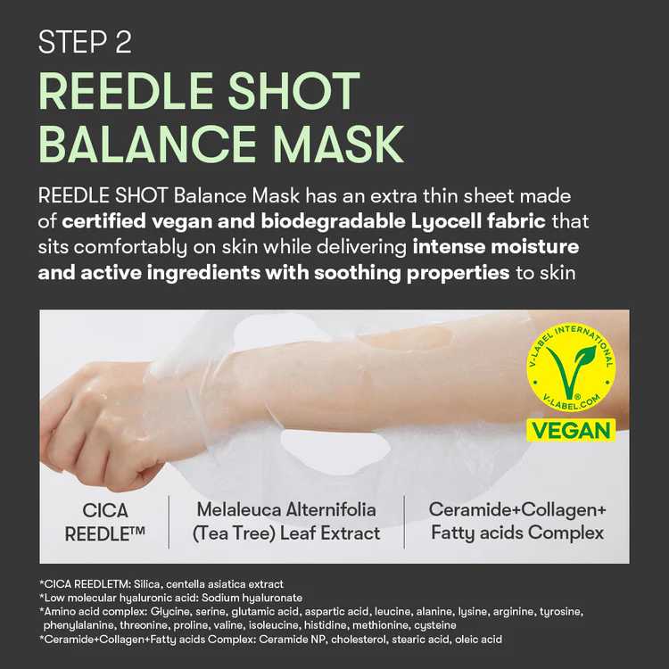 VT Reedle Shot 100 2-Step Mask (1ea)